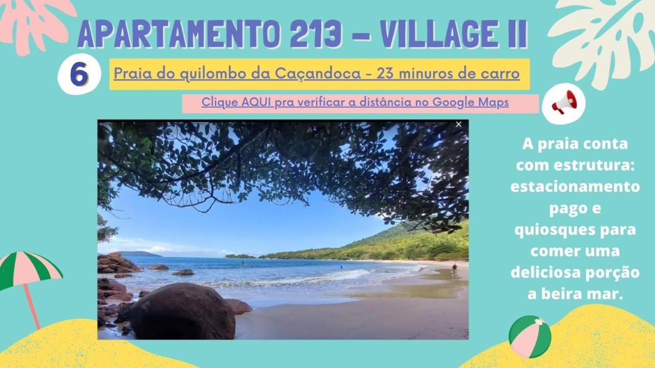 Apartamento Ubatuba 150m do mar Maranduba Bagian luar foto